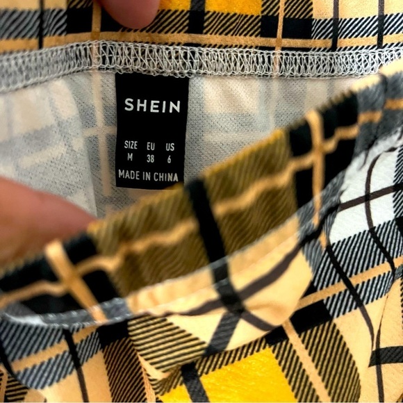 Forever 21 & SHEIN Bundle of (4) Women’ Large Pencil Skirts Plaid Multicolor EUC - Picture 10 of 16